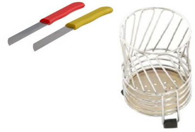 

SIDHIVINAYAK ENTERPRISES Steel Cutlery Set(Pack of 3)