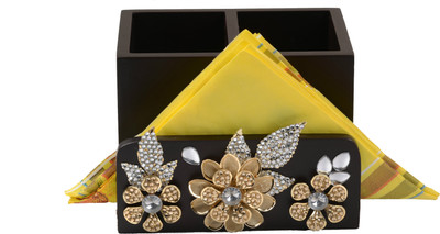 

Aradhana Arts Tissue Holder Wooden Cutlery Set(Pack of 1)