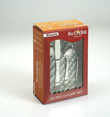 

Su Cocina Stainless Steel Cutlery Set(Pack of 24)