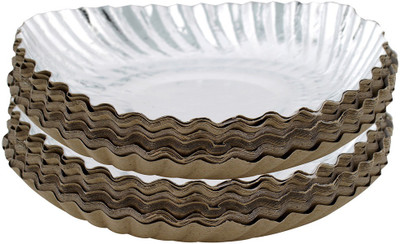 

Pin to Pen Disposable Paper Plate Disposable Paper Cutlery Set(Pack of 50)