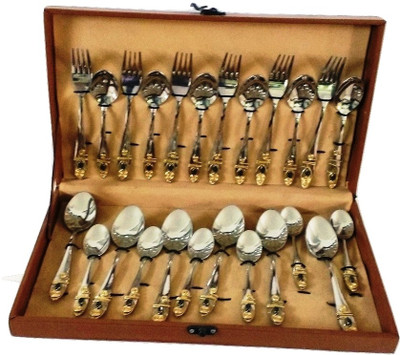 

JewelKraft Designs Stainless Steel Cutlery Set(Pack of 24)