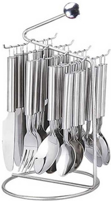 

POGO Ruby Stainless Steel Cutlery Set(Pack of 25)
