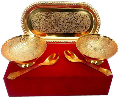 

Tarun Traders 5 Piece Gold Plated Cutlery Set(Pack of 5)