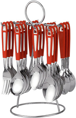POGO Fida Stainless Steel Cutlery Set(Pack of 25)