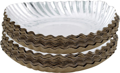 

Pin to Pen Disposable Paper Plate Disposable Paper Cutlery Set(Pack of 50)