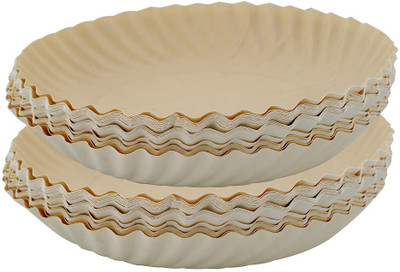

Pin to Pen Disposable Paper Plate Disposable Paper Cutlery Set(Pack of 50)