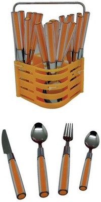 

LoveHome JIALE Stainless Steel Cutlery Set(Pack of 24)