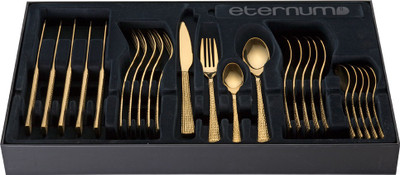 

Eternum Stainless Steel Cutlery Set(Pack of 24)