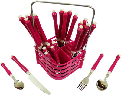 

Velgo Stainless Steel Cutlery Set(Pack of 25)