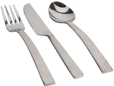 

Fabulloso Pita Silver Medium Stainless Steel Cutlery Set(Pack of 18)