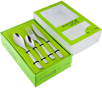 

Eternum Stainless Steel Cutlery Set(Pack of 24)