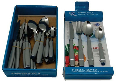 

LoveHome JIALE Stainless Steel Cutlery Set(Pack of 24)