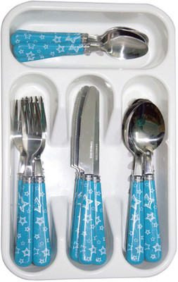 

Velgo Stainless Steel Cutlery Set(Pack of 24)
