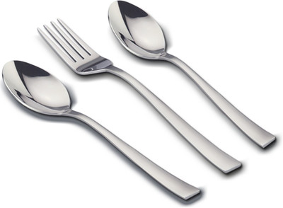 

Trinity Euro 2.5 mm Stainless Steel Cutlery Set(Pack of 18)