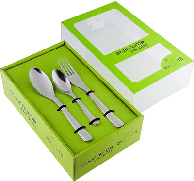 

Eternum Stainless Steel Cutlery Set(Pack of 18)
