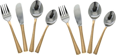 

Copper Factory Stainless Steel Cutlery Set(Pack of 8)