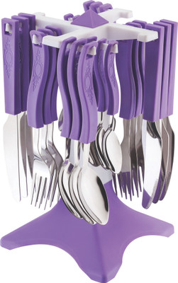 

Global Voice Jony Premium 24 Pcs. Stainless Steel Cutlery Set(Pack of 1)