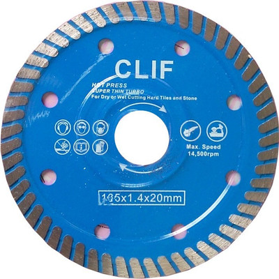 

Clif 105mm Thin Turbo Diamond Blade Metal Cutter
