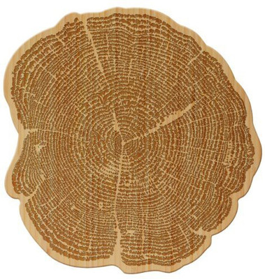 

Totally Bamboo Tree Of Life Cutting And Serving Board