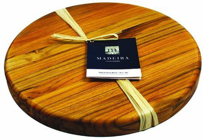 

Madeira 1024 Provo Teak EdgeGrain Round Chop Block