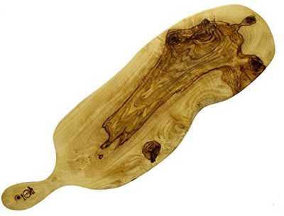 

French Home 22Inch Olive Wood Rustic Cutting Board