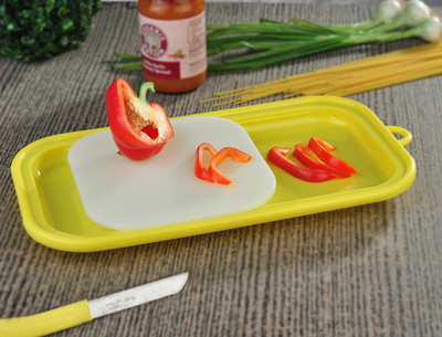 

All Time Plastic Cutting Board(Yellow Pack of 1)