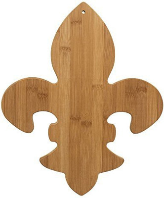 

Totally Bamboo Fleur De Lis Cutting And Serving Board
