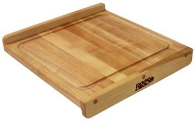 

John Boos 2334Inch Square Reversible Maple Cutting Board With Gravy Groove