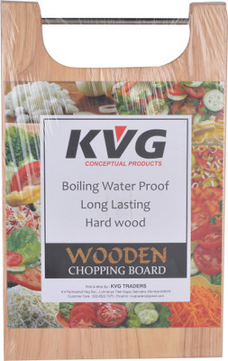 

KVG Wood Cutting Board(Brown Pack of 1)