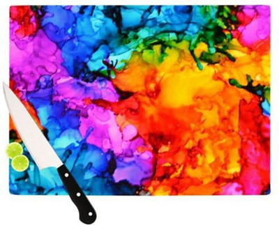 

Kess InHouse Claire Day Sweet Sour Ii Artists Cutting Board