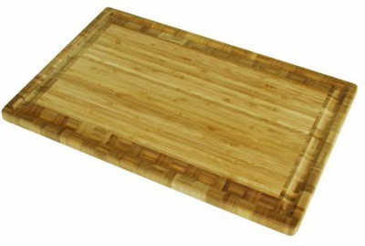

Island Bamboo Hue Island Bamboo 18Inch Sano Carving Board With Gravy Groove