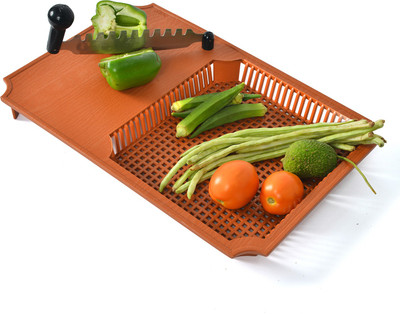 

Anjali PP (Polypropylene) Cutting Board(Brown Pack of 1)
