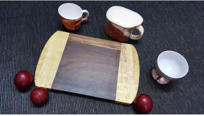 

Onlineshoppee Wood Cutting Board(Brown Pack of 1)