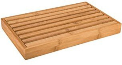 

Danesco 3020215 Bamboo Bread Cutting Board With Crumb Catcher
