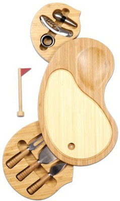 

Picnic Time Sand Trap Cheese Board And Tool Set