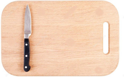 

Onlineshoppee Wood Cutting Board(Brown Pack of 1)