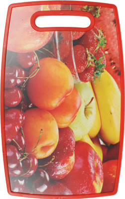 

Chrome Plastic Cutting Board(Orange Pack of 1)