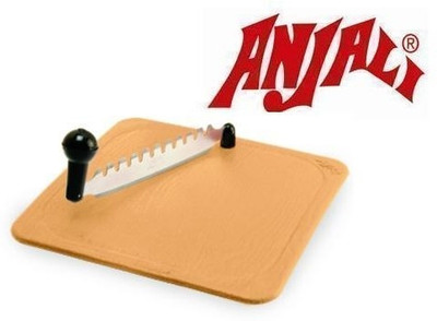 

Anjali Fantastique Veg & Fruit Cutter "Medium" Plastic Cutting Board(Orange Pack of 1)