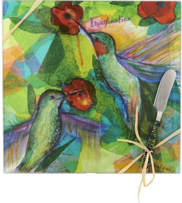 

LSArts Square Cheese Cutting Board