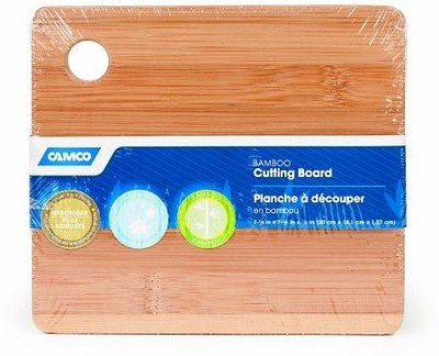 

Camco 43542 Bamboo Cutting Board With Finger Hole