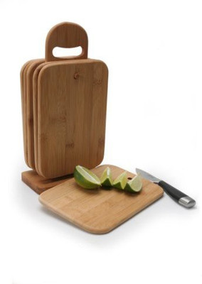 

Danesco Natural Living Bamboo Set Of 6 Cutting Boards 6 X 8 Inch