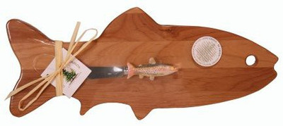 

Out of the Woods of Oregon Small Fish Board With Trout Spreader