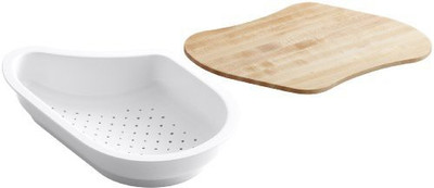 

Kohler K32920 ColanderCutting Board Fits 914Inch X 1538Inch Basin