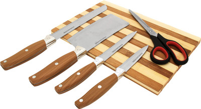 

Home Creations chopping-02-brown Brown Kitchen Tool Set(Brown)