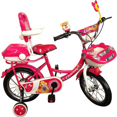 

HLX-NMC KIDS BICYCLE 14 CAR-X DARK PINK 14 T Recreation Cycle(Single Speed, Pink)