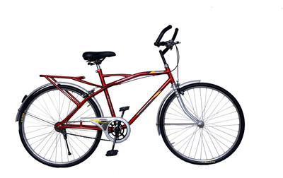 

Addo India 26" Udaan Red Silver 26 T Mountain Cycle(Single Speed, Red)