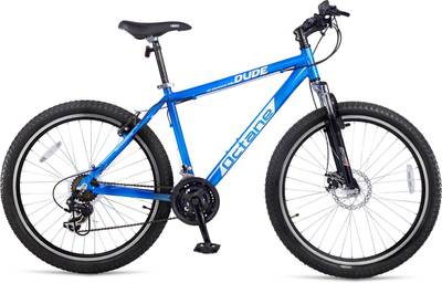 HERO Octane 26T Dude 21 Speed 26 T Mountain/Hardtail Cycle  (21 Gear, Blue)