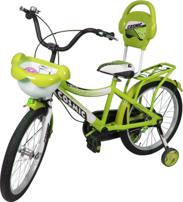 

COSMIC 20 INCH FORCE 10 KIDS BICYCLE GREEN 20 T Recreation Cycle(Single Speed, Green, White)