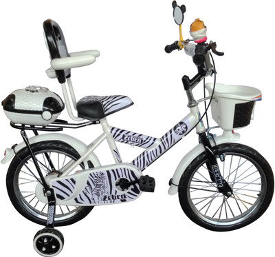

HLX-NMC KIDS BICYCLE 14 BOWTIE ZEBRA STYLE 14 T Recreation Cycle(Single Speed, White), Black;white