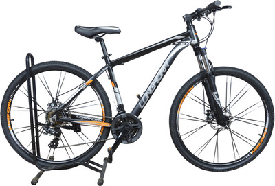 

Longhorn Tranzline 27.5 Inches 21 Speed 27.5 T Mountain/Hardtail Cycle(21 Gear, Black, Grey)